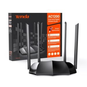 Tenda AC8 AC1200 Dual-Band MU-MIMO Wireless Gigabit Router